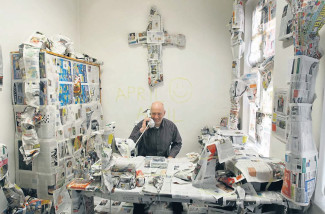 Elmar Fertig-Dippold im Büro
