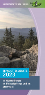 Titelbild Folder Berggottesdienste 2023